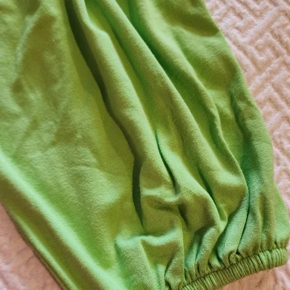 Ralph Lauren apple green top with elastic waist size M - Picture 8 of 8